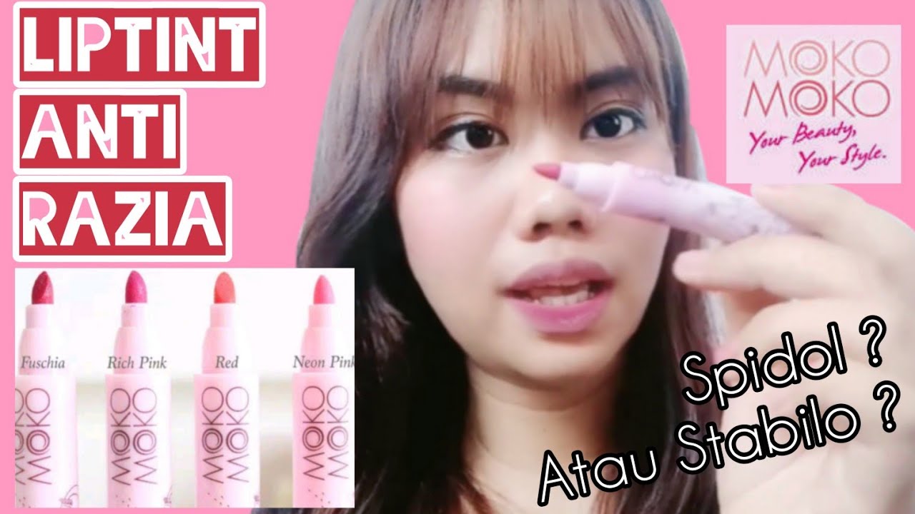 LIP TINT ANTI RAZIA SEKOLAH! ⚠️ Moko Moko Lip Honey Tint Marker Review ...