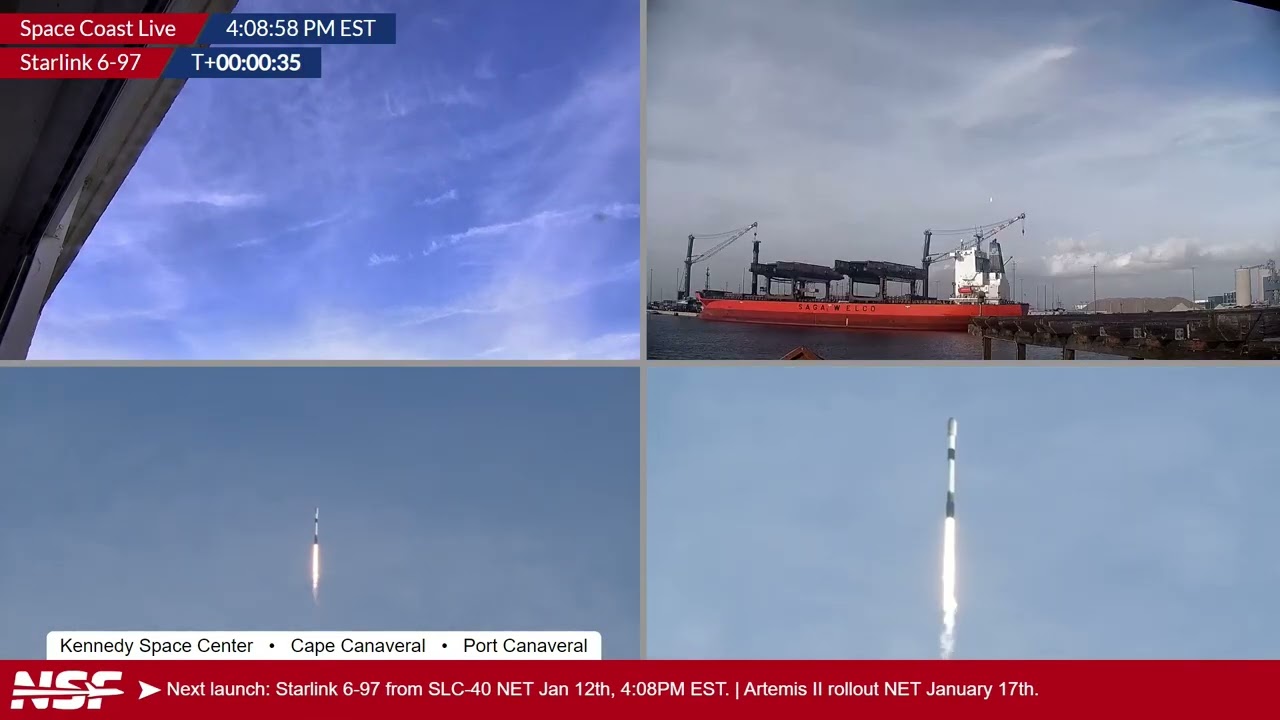 Ground operations,filmed launch.Rocket.