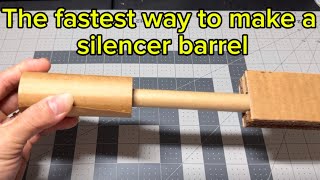 The fastest way to make a Silencer Barrel