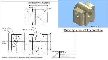 Anchor Slide || Solid Edge Tutorial