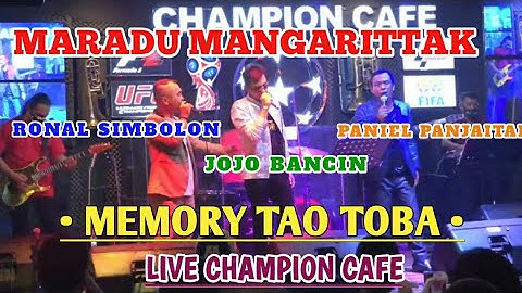 PENAMPILAN SPEKTAKULER TIGA ARTIS BATAK || MARADU MANGARITTAK  - MEMORY TAO TOBA