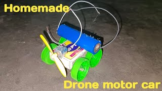 homemade Drone motor car kaise banaye Crafting video #crafting #trending #ytstudio #subscribe