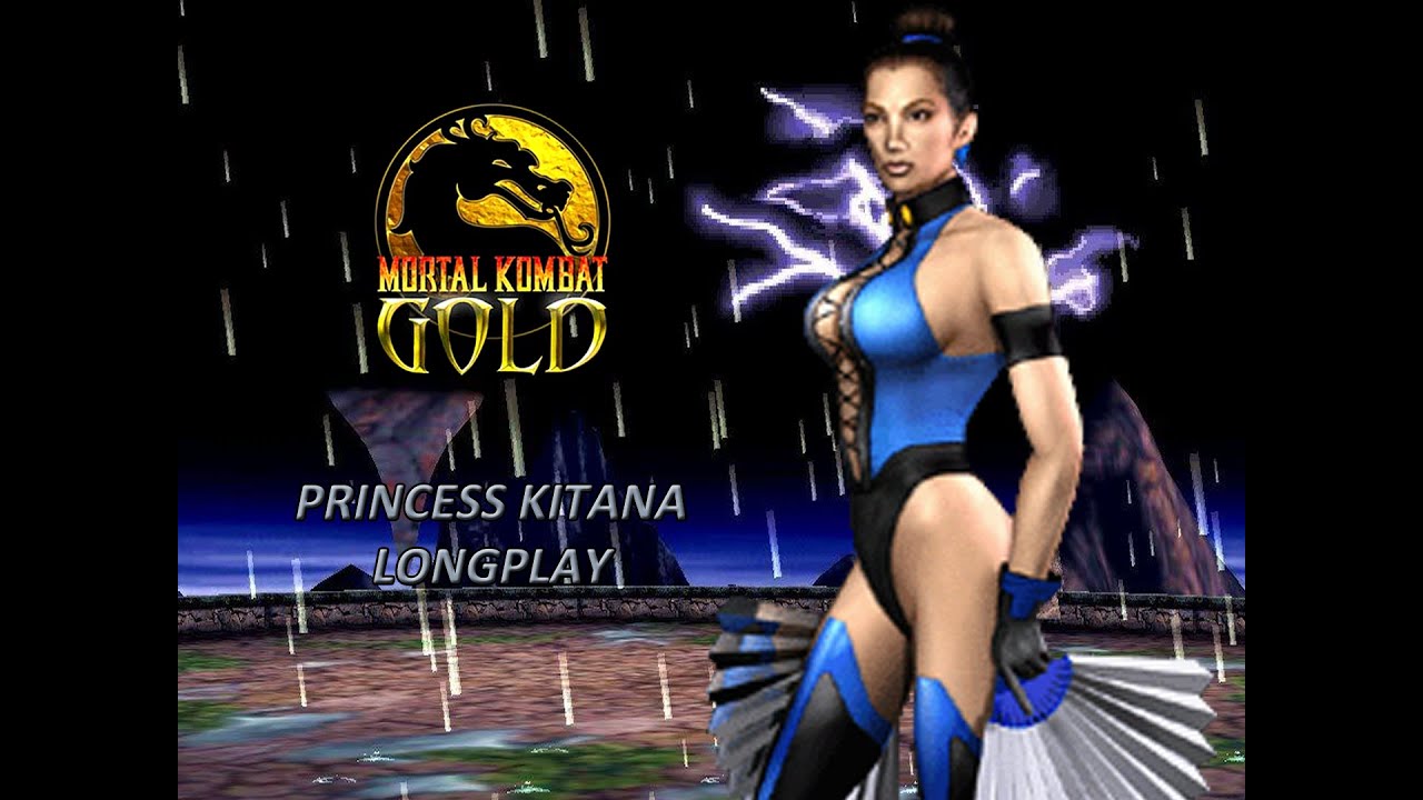 MK Art Tribute: Kitana from Mortal Kombat 4/Gold