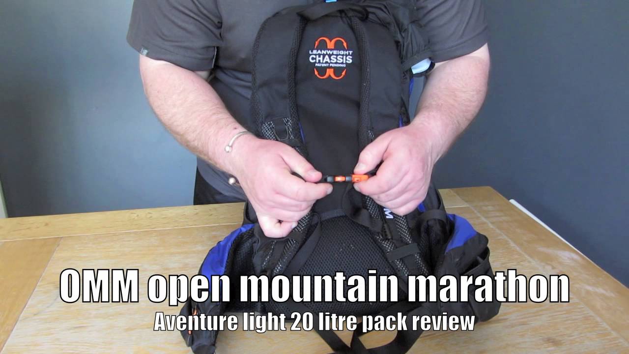 OMM adventure light 20 litre pack review