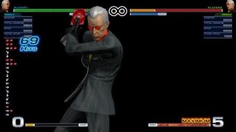 THE KING OF FIGHTERS XIV Oswald Combo