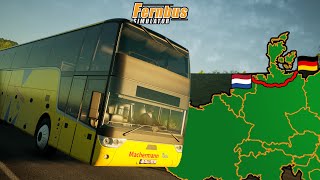 Germany to Netherlands (Sellin to Groningen) | Van Hool TDX21 ALTANO | Fernbus Simulator
