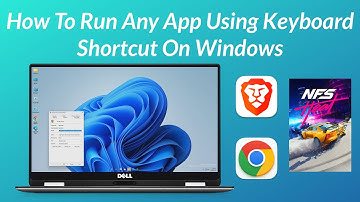 How To Run Any App Using Keyboard Shortcut On Windows
