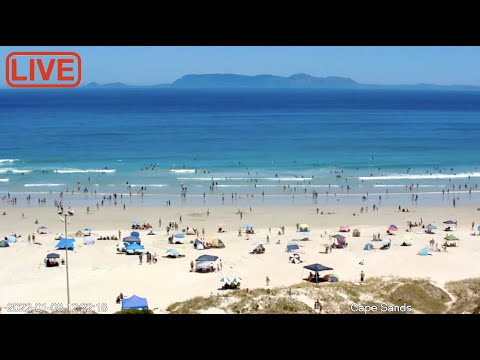 Strand beach webcam, Live stream Cape sands Beachfront Home - YouTube
