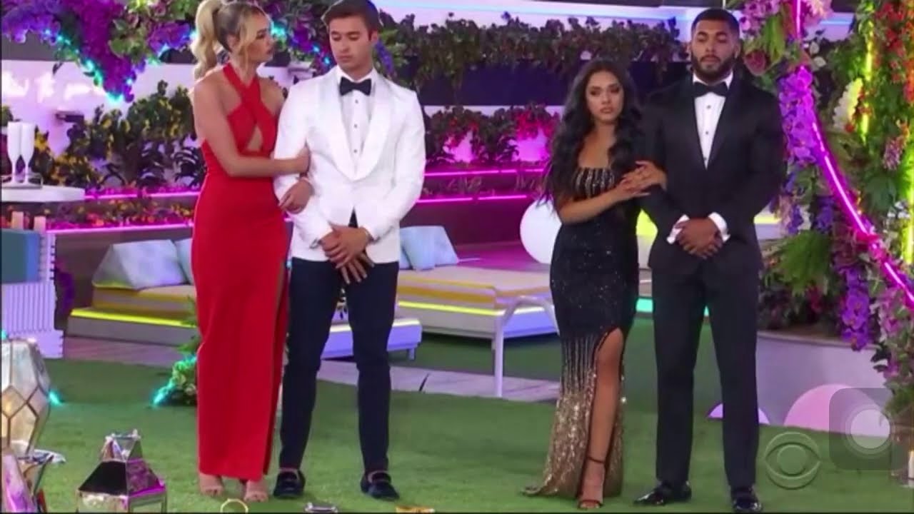 Justine and Caleb winners of Love Island US 2020 YouTube