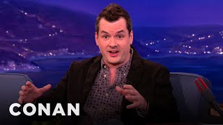 Famous Jim Jefferies' Dodger Game Run-In With Conan & Jack White | CONAN on TBS Profile
