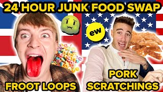 A Brit & An American Swap Junk Foods For 24 Hours