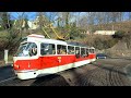 Driver's Eye View - Prague Tram Tour with a very special Tatra T3 Coupé tram