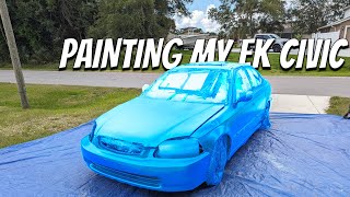 Painting My EK Civic!