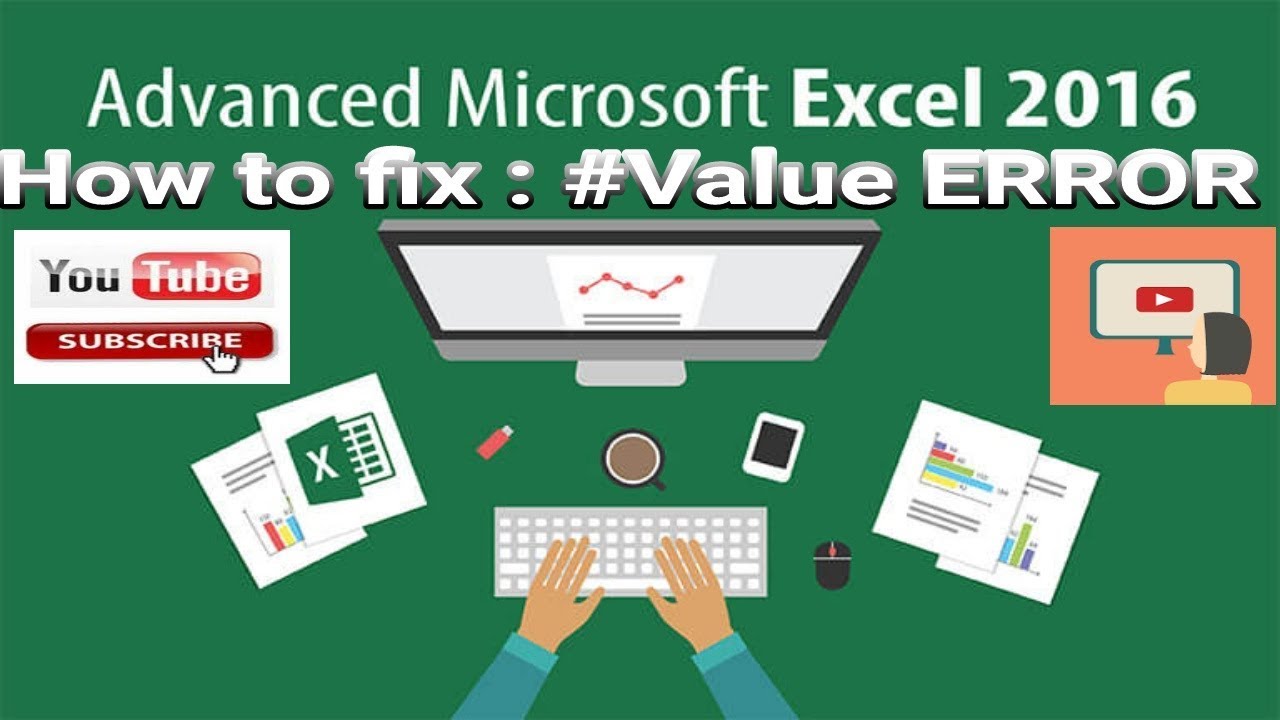 How to Fix: #VALUE! Error | MicroSoft Excel - YouTube