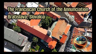 Bratislavas Oldest Church From Above Stunning 4K Drone Footage Of The Franciscan Church