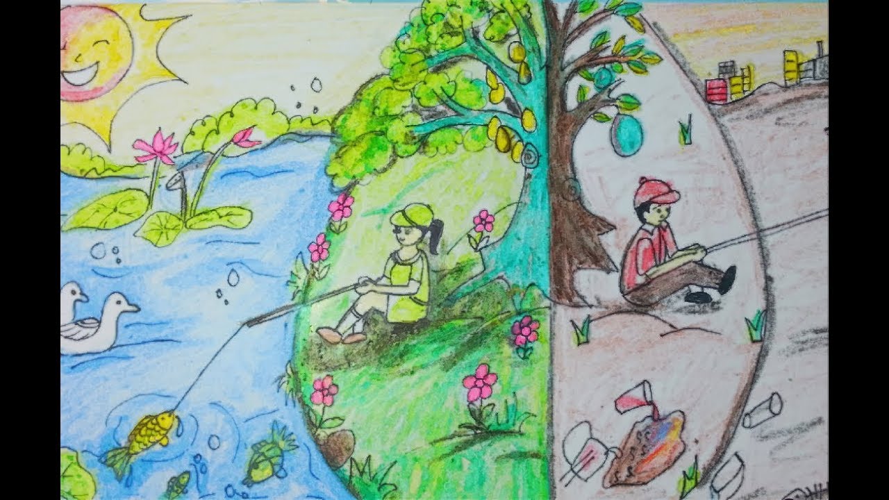 Tổng hợp hơn 75 vẽ tranh bảo vệ nguồn nước đơn giản mới nhất  Tin Học Vui