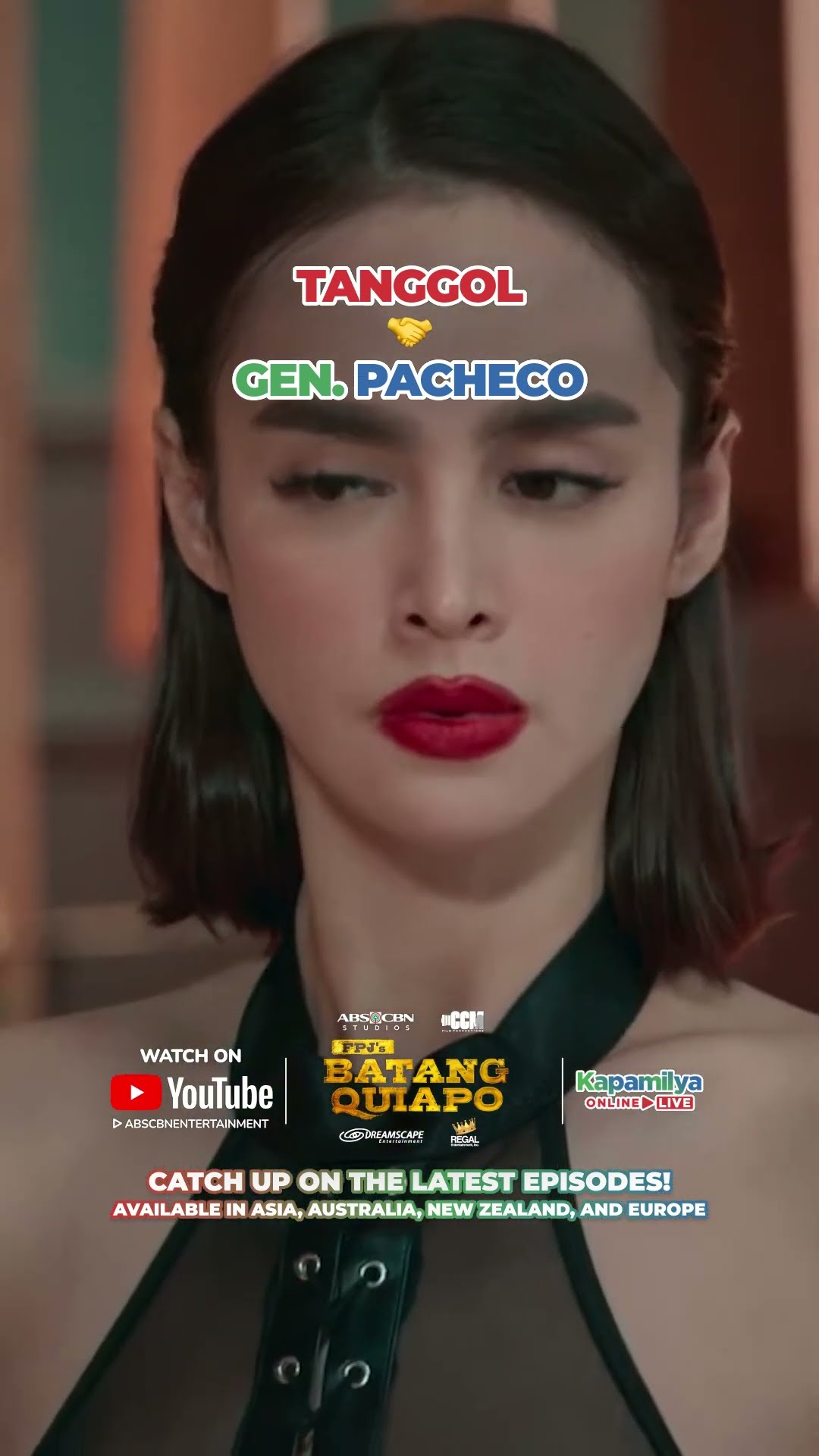 Simula na ng kampihan nina Tanggol at Gen. Pacheco! ? #BatangQuiapo #KapamilyaOnlineLive