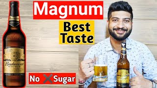 Budweiser Magnum Strong Beer Review | Best Strong Beer In India | The Whiskeypedia