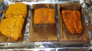 How to Smoke Salmon in a Pellet Cooker on a Cedar Plank 3 Ways!
