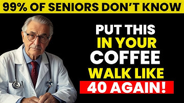 Na je 60e? Het toevoegen van DIT poeder aan je koffie kan je shockeren | Gezondheidstips voor sen...