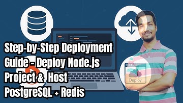 How to Deploy Node js Application on Server Host Postgres Redis, Node Project on Render Step by Step