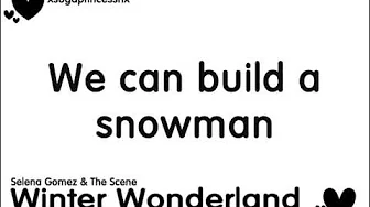 Selena Gomez & The Scene - Winter Wonderland (HQ/Lyrics On Screen) Selena Gomez & The Scene - Winter Wonderland (HQ/Lyrics On Screen)