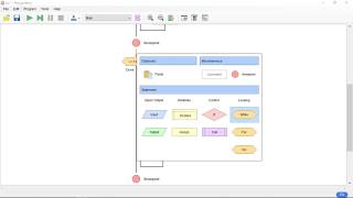 Selection sort looping while di flowgorithm