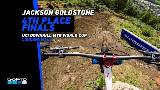 Gopro: Jackson Goldstone 4Th Place Finals In Loudenvielle | 2023 Uci Dhi Mtb World Cup