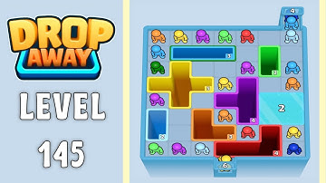 Drop Away level 145 gameplay solution