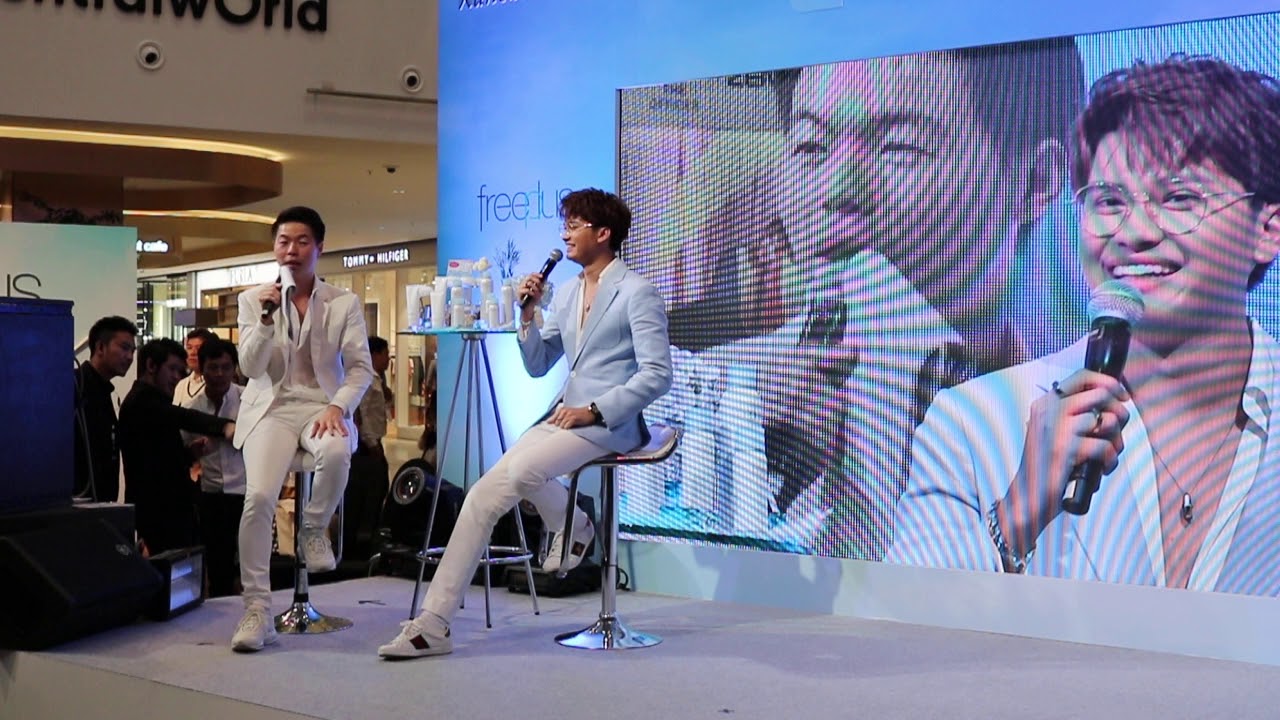 เปิดตัวพรีเซ็นเตอร์ผู้ชายคนแรก 