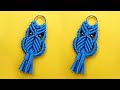 Super Easy Paracord Lanyard Keychain | How to make a Paracord Key Chain Handmade DIY Tutorial #21