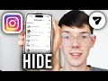 How To Hide Instagram Chat or Message - Without Deleting