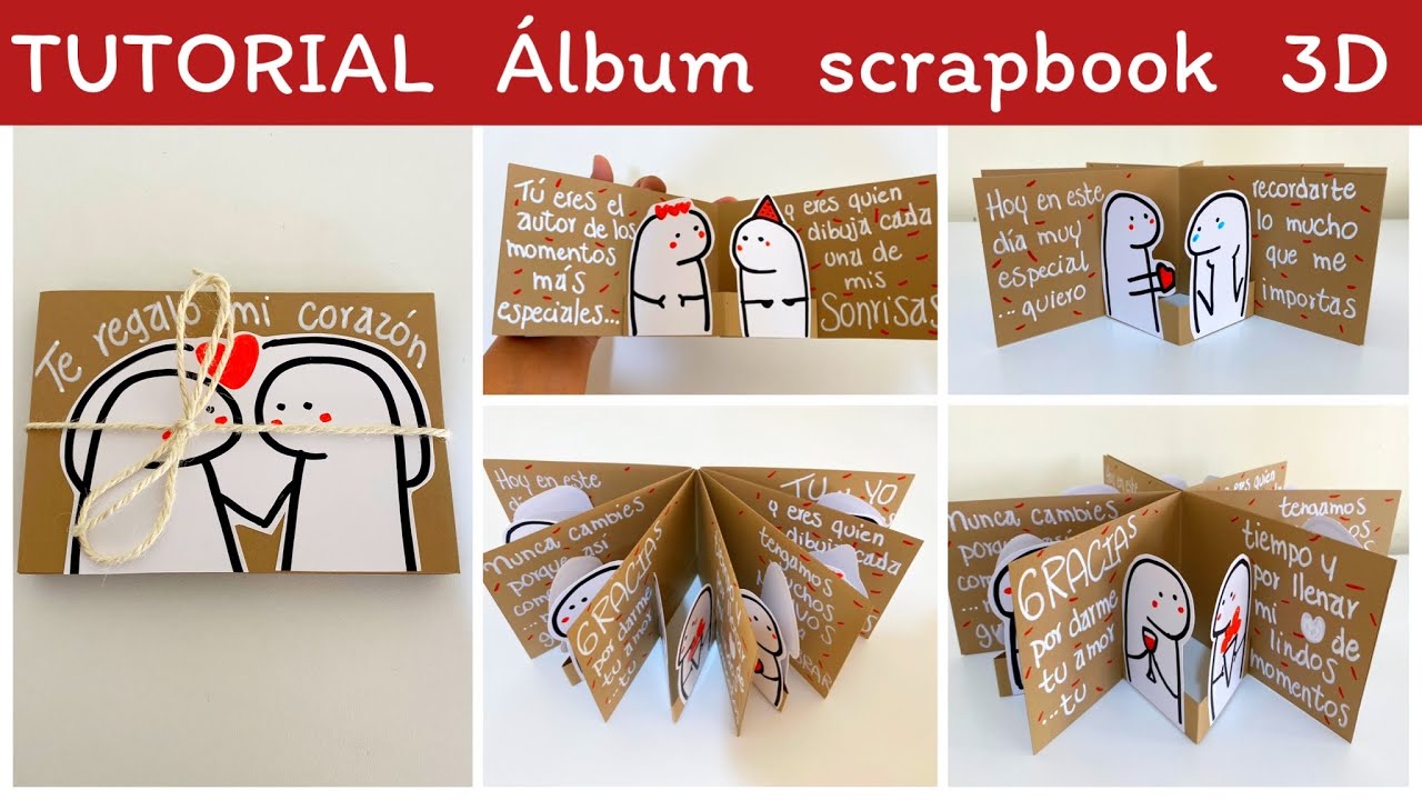 Como hacer un álbum scrapbook, Aprende como hacer este hermoso album  scrapbook, By Regala Siempre Amor