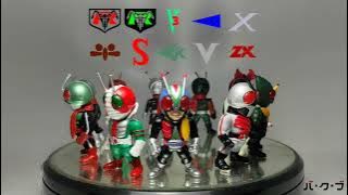CONVERGE | KAMEN RIDER | SHOWA ERA