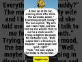Husband Drinks At Bar While Dreading The Month’s End#funny #joke #humor