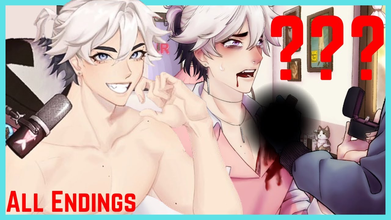 Help Your Cute Boyfailure Streamer Get Popular & SAVE HIS LIFE? - Going Live! All Endings