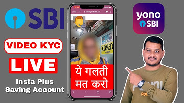 Step 2 - SBI Account Opening Online  -  SBI VIDEO KYC Step by Step  - YONO Insta Plus Saving Account