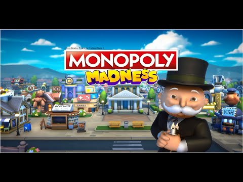 Видео: Monopoly Madness//Gameplay//Прохождение//#1//PS4//5 Трофеев