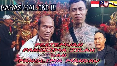 PERTEMUAN P4NGLIMA JILAH DAN P4NGLIMA MAIL LAMIN 1001 MAND4U🎥TERNYATA MEMBAHAS HAL INI❔😱