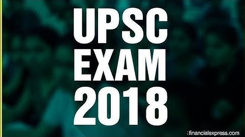 Geoscientist Examination 2018 - UPSC | Chemistry Paper I - Competitive Chemistry