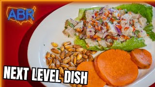 First Time Trying Peruvian Ceviche | Cantarito Mexican Restaurant