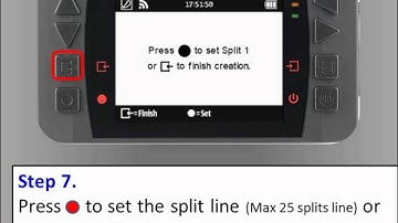 Qstarz LT-Q6000 "How to start a Circuit Race (Lap with Splits)