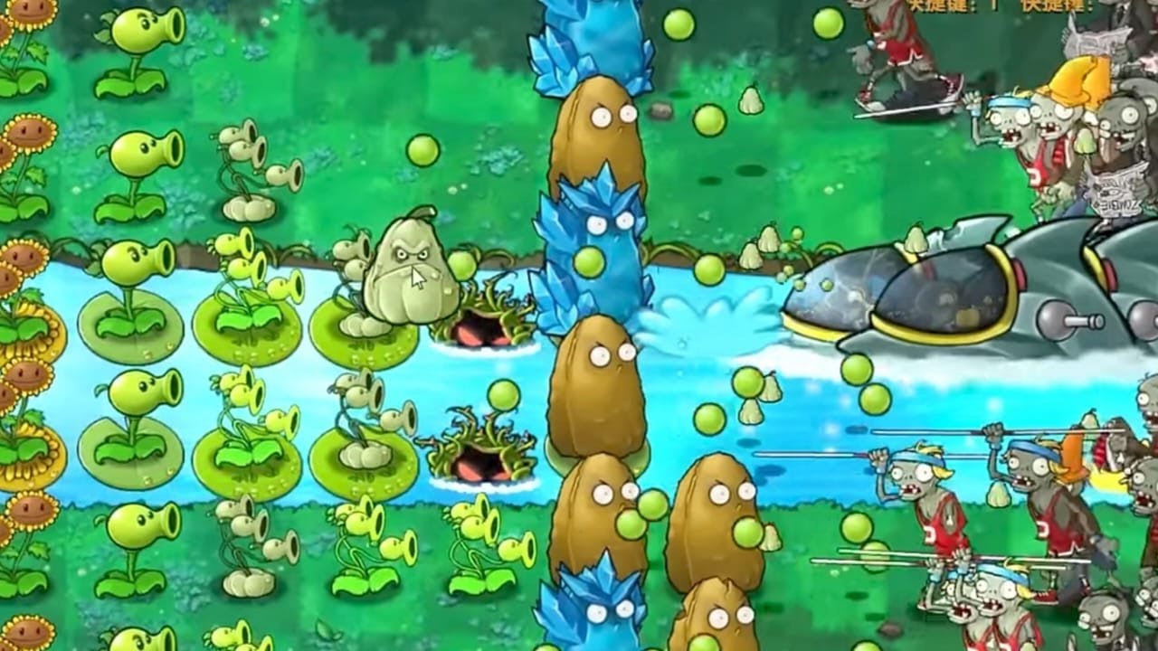 plants vs zombies gameplay - YouTube