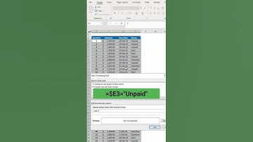 Excel - Conditional Formatting Based On Another Cell Explained