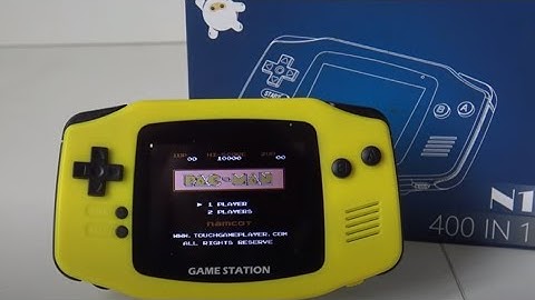 Powkiddy 8-bit = Game Boy Advance / GBA Retro Handheld