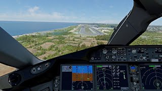 Curaçao TNCC Landing | Kuro B788 | MSFS
