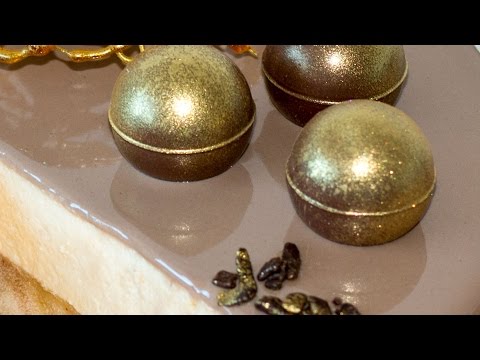 Зеркальная карамельная ГЛАЗУРЬ  Caramel Mirror Glaze Recipe