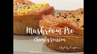 Mini Mushroom Pie-Chunky Version