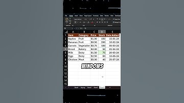 How to Highlight Active Cell in Excel – Quick Tip! #excel #exceleverywhere #excelshortcuts
