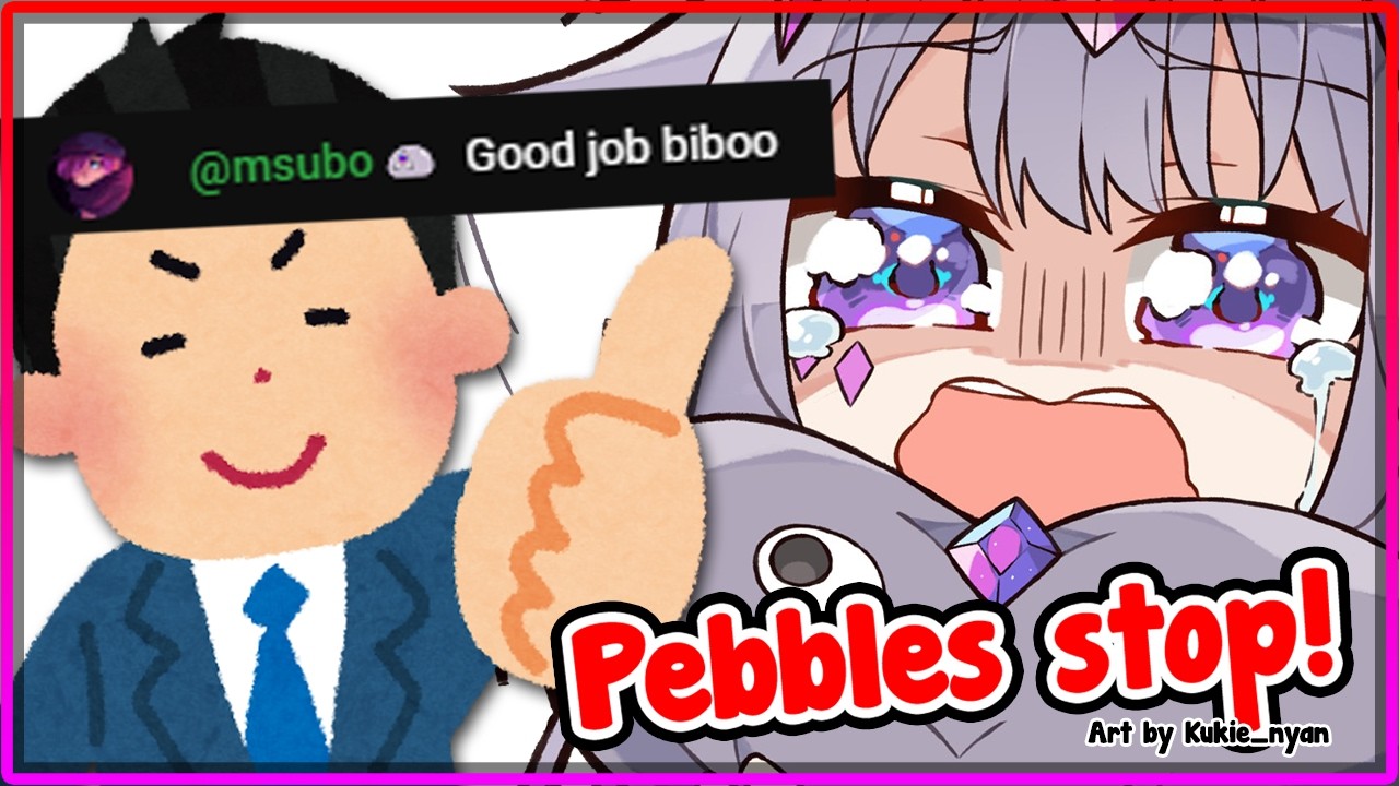 [ENG SUB/Hololive] Biboo wants positive affirmation from Pebbles, and she got more than that